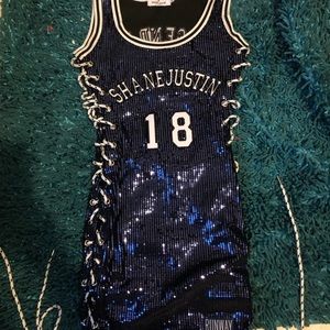 Shane Justin jersey dress